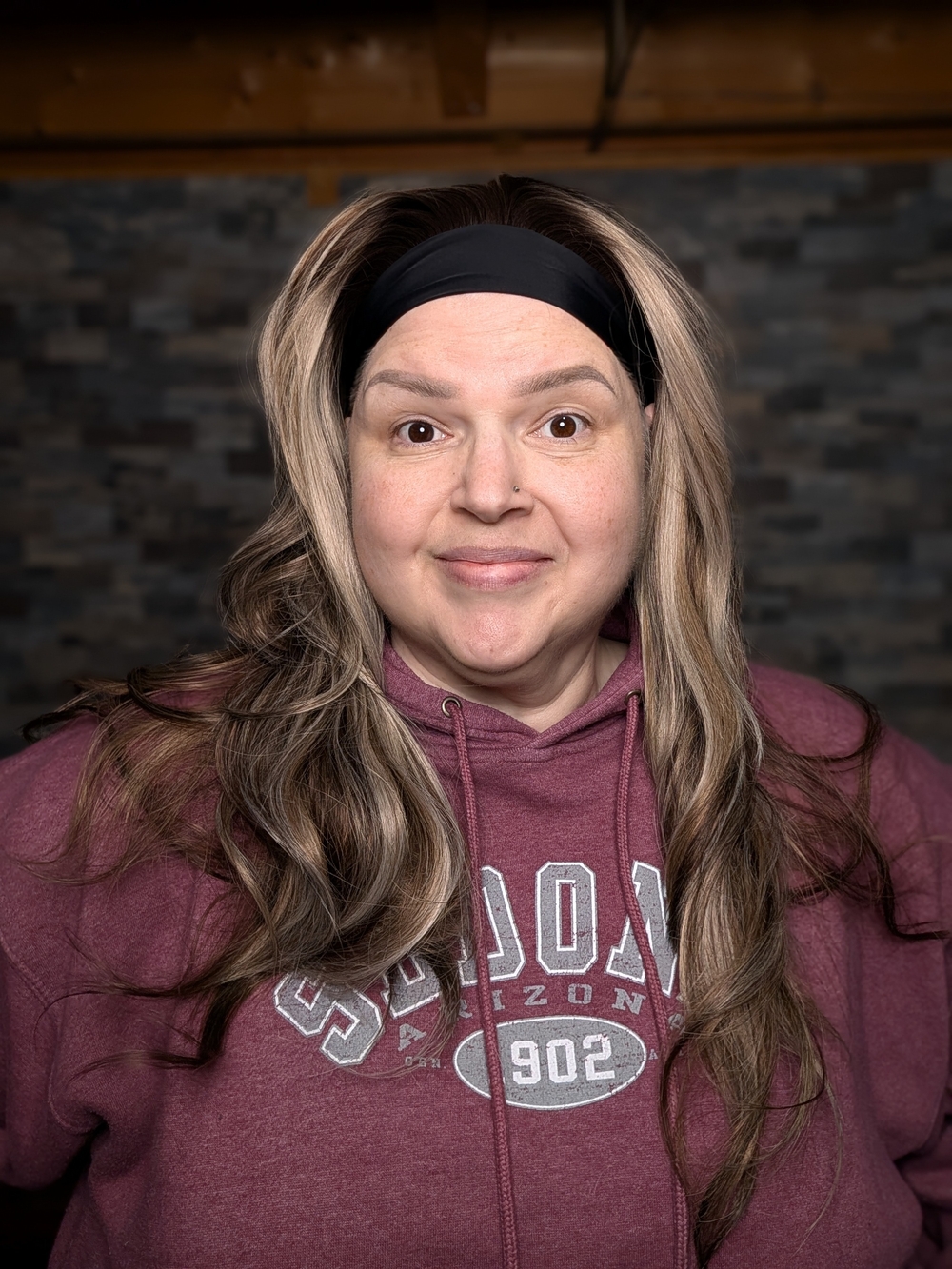 Cami Headband Wig in CBB Coloring Large Cap